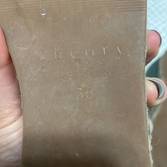 Theory Canvas and Leather Espadrilles - Picture 7 of 11